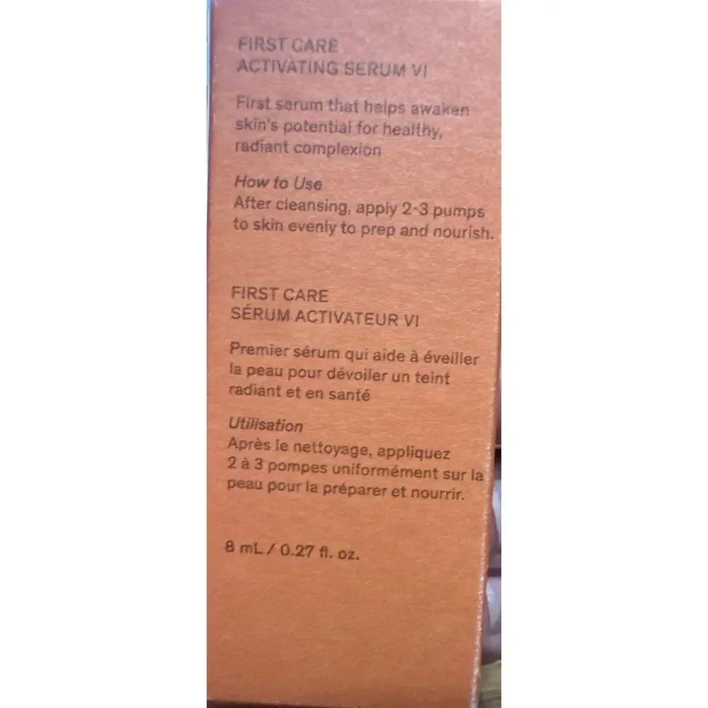 SULWHASOO FIRST CARE ACTIVATING SERUM VI travel size 0.27 fl. Oz. NIB